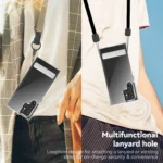 ⁦جراب هاتف محمول شفاف بمسند معدني⁩ - الصورة ⁦6⁩