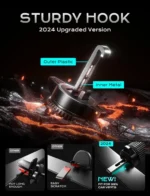 ⁦حامل هاتف سيارة مع شحن لاسلكي سريع⁩ - الصورة ⁦5⁩