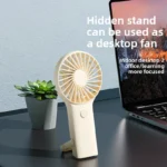 ⁦مروحة مكتب صغيرة محمولة⁩ - الصورة ⁦3⁩