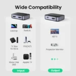 ⁦محول ثنائي المنافذ بزر يدوي⁩ - الصورة ⁦6⁩